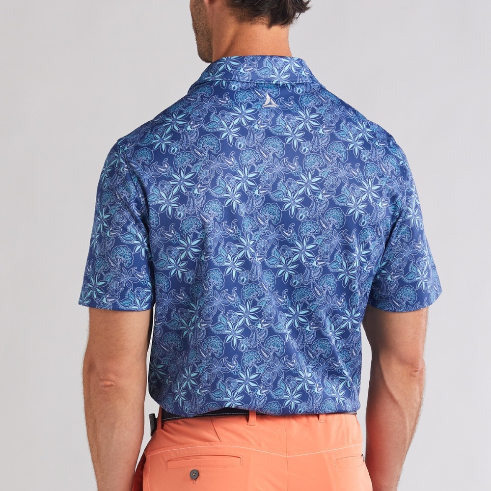 Tripp Floral Print Polo - Picture 2 of 3